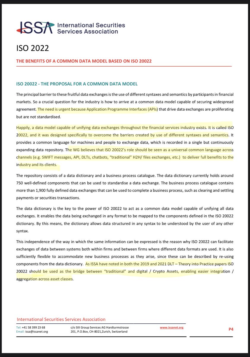 ISO 20022.... LET'S DO IT on Twitter: