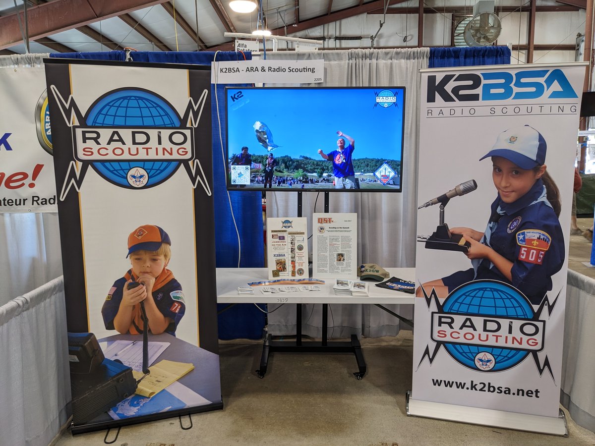 #hamvention 2023 is here!  Come visit our volunteers in booth 2205