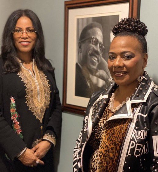 On today, his 98th birthday, I am remembering #MalcolmX (el-Hajj Malik el-Shabazz) and praying for the dear daughters of Brother Malcolm and Dr. #BettyShabazz, including my wonderful sister-friend, <a href="/ilyasahShabazz/">Dr. Ilyasah Shabazz</a>. 

#MalcolmXDay 🖤