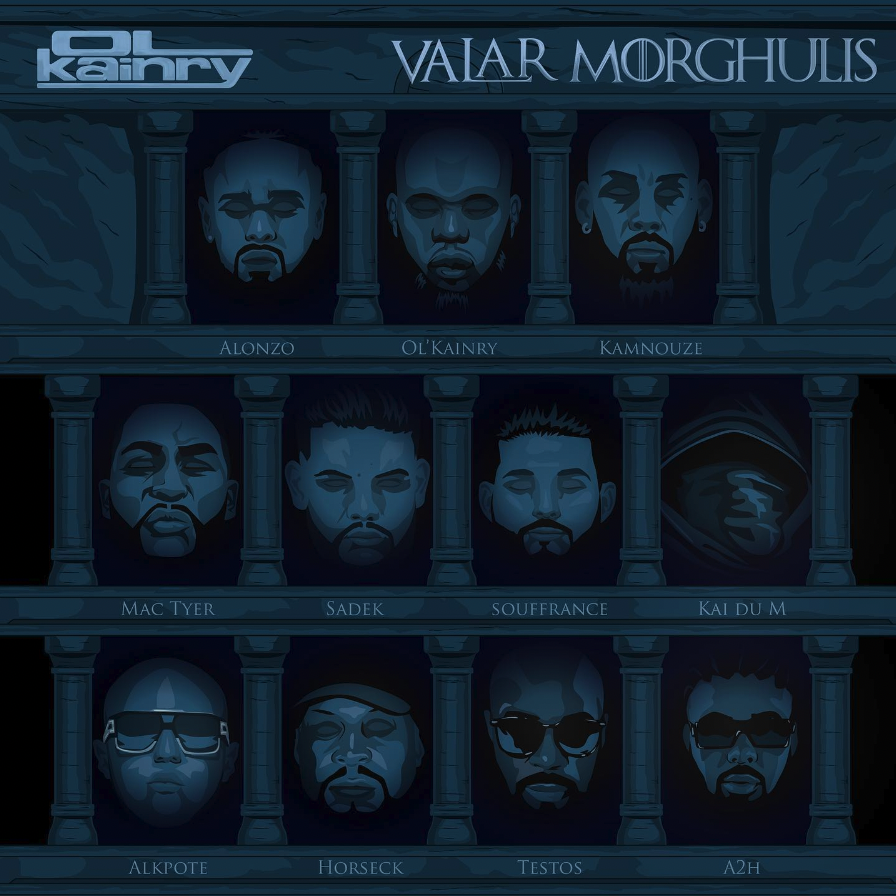 SecreteFormule's tweet photo. 🔁SINGLES ⤵️

· Deadi - OD
· KT Gorique - PAPIER 
· Lylice - Régence
· Ol'Kainry - Valar Morghulis (ft. Alkpote, Kai du M, Sadek, Testos, Souffrance, Alonzo, Kamnouze, Horseck, A2H &amp; Mac Tyer)
· Rocé x Fik’s Niavo x JP Manova - Stockholm
· Sniper - Ensemble
· Troma - Toc toc toc https://t.co/c7WIHUzq3c
