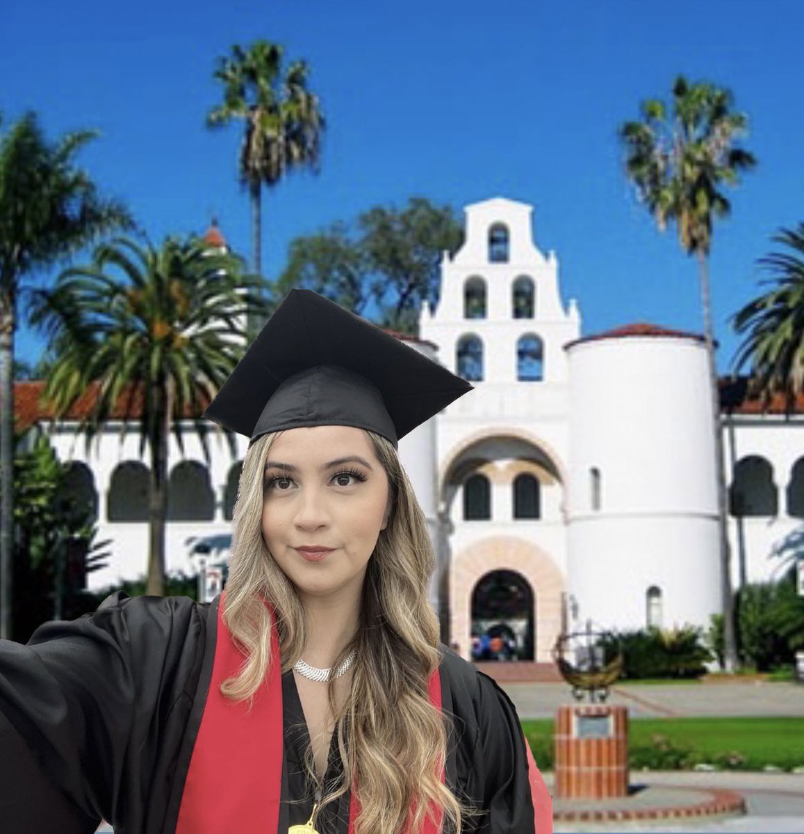 AstridRea_'s tweet photo. Graduated with my bilingual teaching credential on Sunday❤️🖤❤️🖤 https://t.co/Up3mBcYN9M