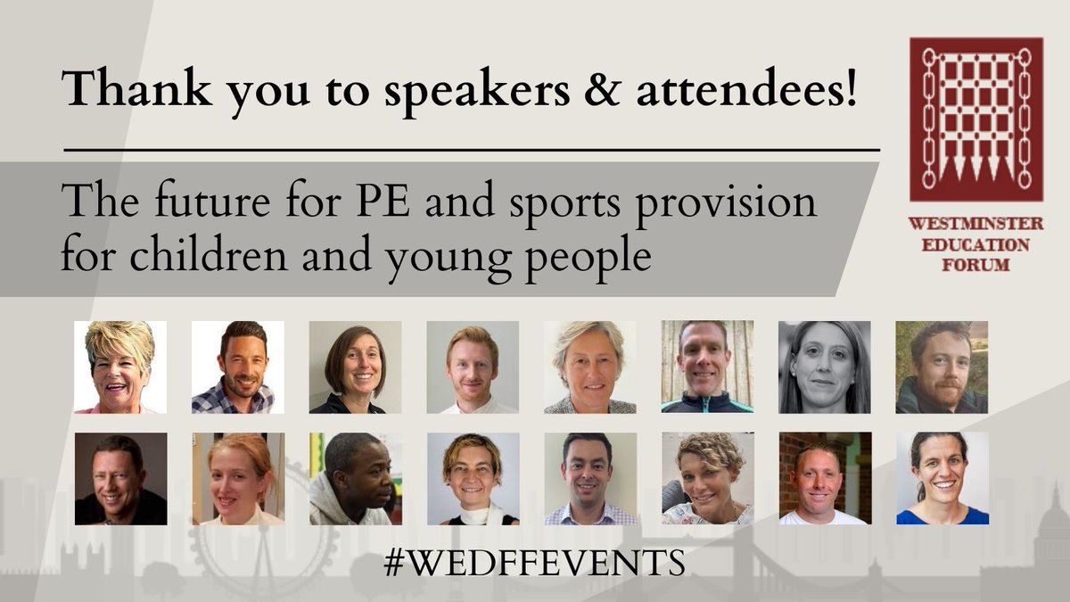 Thanks to our speakers Baroness Sater @welshreynolds1 @thedanwilson <a href="/tgibbo123/">Tom Gibbins</a> <a href="/suewilkinson13/">Sue Wilkinson MBE</a> <a href="/frimpong_wilson/">Wilson Frimpong</a> <a href="/tefletcher1984/">Thomas Fletcher</a> <a href="/helen_rowbotham/">Helen Rowbotham</a> <a href="/EnglandAthletic/">England Athletics</a> Toni Smyth <a href="/matthewoffice/">Matt Jackson 🍒</a> <a href="/KristyHowells1/">Dr K.</a> <a href="/mattrhodes84/">Matt Rhodes</a> @garylaybourne @ocrexams &amp; attendees for joining #WEDFEvents!