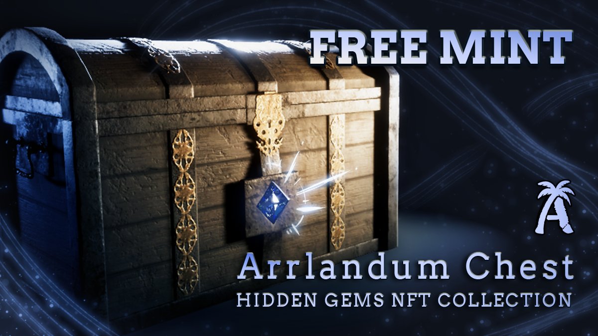 @ArrlandNFT 🎉We are excited to GIVEAWAY 20 WLs for #Freemint Arrlandum Chests

✅To join:
1. ❤️, Retweet first tweet & tag 2 frens
2. Follow @IMXDaily & @ArrlandNFT

⏰Duration: 72h

🔥Don't miss the opportunity to explore the Arrland Archipelago and embark on your pirate adventure!