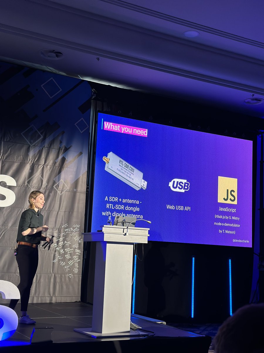 What an inspiring talk <a href="/devdevcharlie/">Charlie Gerard</a>. JS still surprises me of the creative things that we can do with it 🥰 thank you very much for the coolest demo 🤩