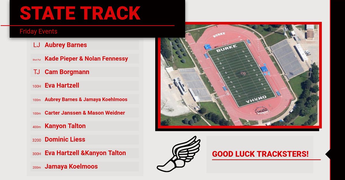 NCRedZone's tweet photo. ◾️🟥 STATE TRACK 🟥◾️

Good luck to the tracksters competing this weekend at Burke! 👟 🤩
🔗: https://t.co/sm4C3lYiC7 https://t.co/bz92zYTWnR