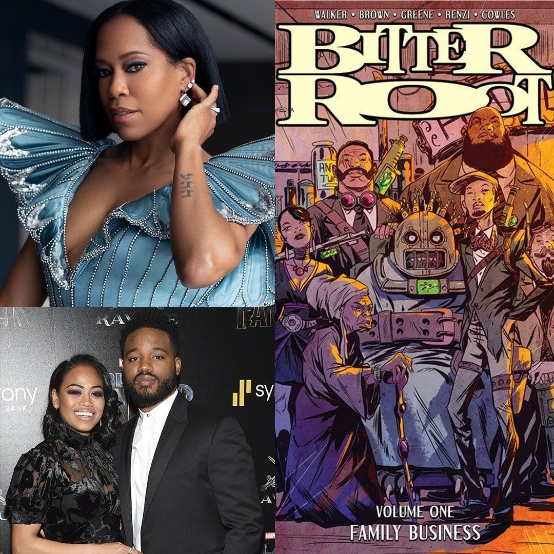 SistahSciFi's tweet photo. Regina King &amp;  Reina King are adapting Bitter Root by David F Walker for Legendary!!! 
 https://t.co/dGUqm8WQYY.

It's the June pick for our graphic novel club led by @FabulizeMag.  https://t.co/NqSZTbUAiV
Reposted @blex_media 
@ReginaKing  @SevOhanian  @Legendary @ImageComics https://t.co/QFhrVzdPnP