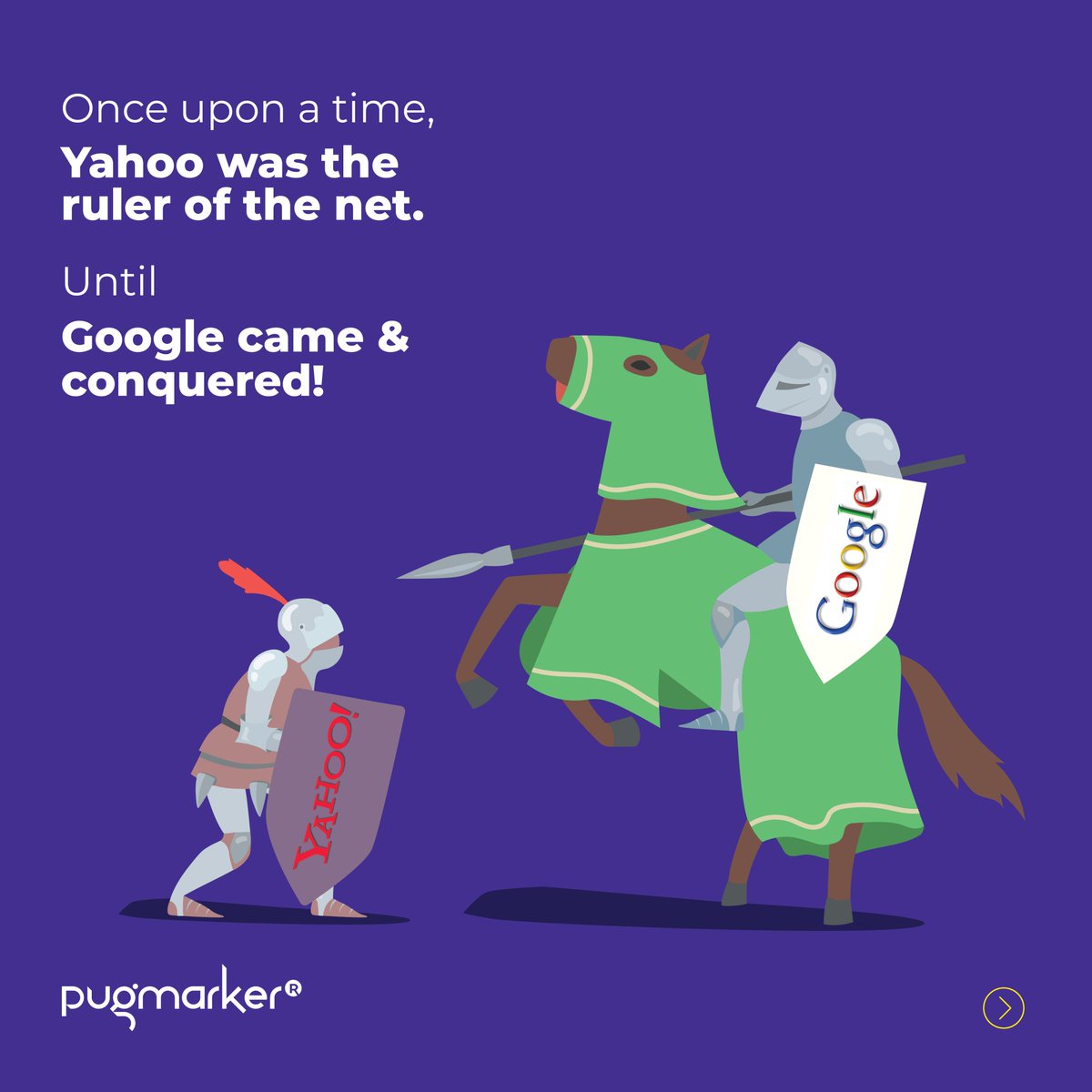 PugMarker's tweet photo. Will ChatGPT take over Google, like how Google took over Yahoo? More on Marketing &amp; Tech here
👉 https://t.co/egelhloZ1y

#ChatGPT #AI #Google #Yahoo #Technology #SearchEngines #AITools https://t.co/FecAU16KLE