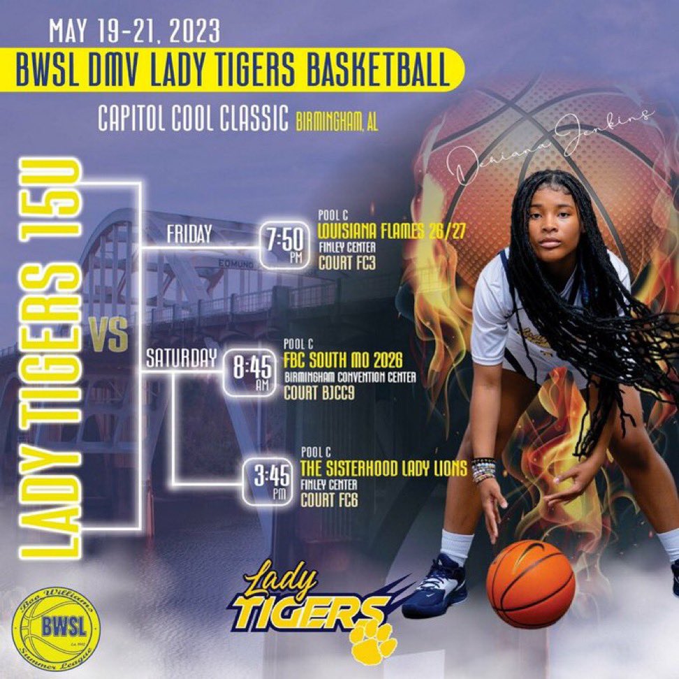 maddiecanshoot2's tweet photo. Game Time in Birmingham, AL at the Capitol Cool Classic! 

#girlsbasketball #basketball #aau #hoops https://t.co/TwAV52SJvM