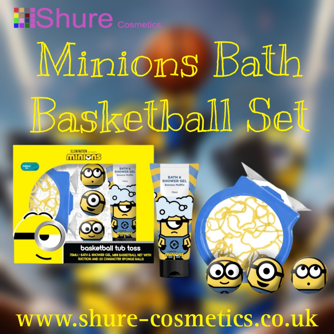 🎁New Arrival...🛀 Minions Bath Basketball Set
For More on Our Website: shure-cosmetics.co.uk/minions/
#babybathing #babybathtime #babybath #babybathtub #baby #bathtime #babybather #babybathroom #bathtimebaby #babybaths #babybathtoys #babybathessentials #babyshowergiftideas #babybath
