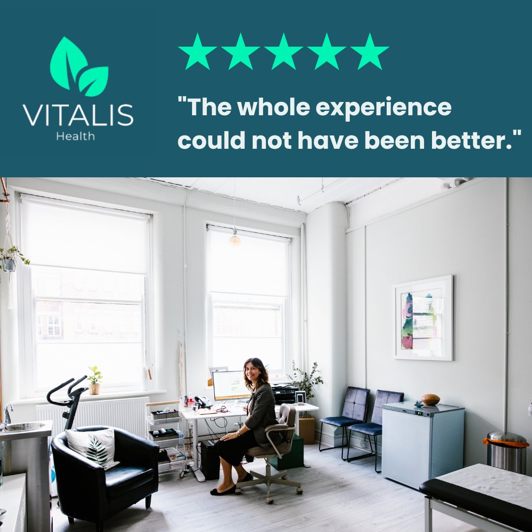 "I needed an urgent test and my GP Surgery were unable/unwilling to help. I phoned Vitalis and had it within a day. They were pleasant efficient and prompt. The whole experience could not have been better. I will be back and will recommend them to all." 

Thank you so much for yo
