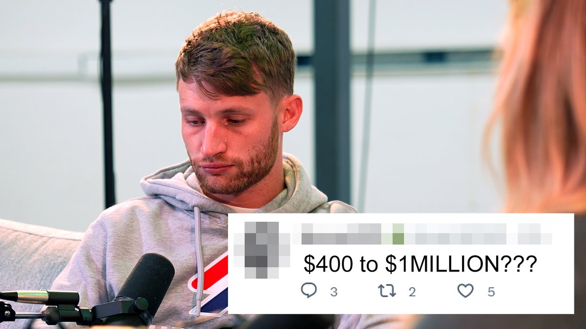 cryptomanran's tweet photo. WHAT HAPPENED TO THE $400 to $1M CHALLENGE?

Instead of a show, we are dropping an EXCEPTIONAL interview today. Sheldon & Mama Sniper will share their story & how they almost LOST IT ALL in crypto... 

Their story gives me goose bumps!

WATCH HERE in 25!
https://t.co/c79qCrfKta