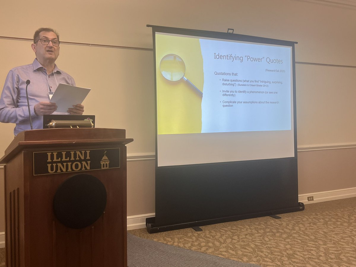 thegalwegian's tweet photo. Next up @PaulMihas1 discussing teaching qual methods across disciplines @Odum_Institute #ICQI https://t.co/yXw9X9ZXQN