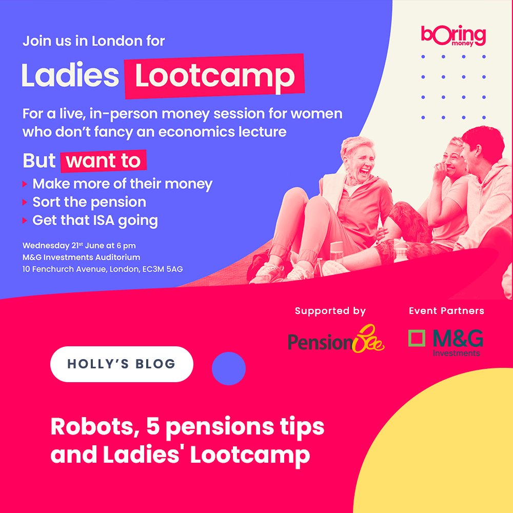 boringmoney's tweet image. This week in Holly's blog: Consumer mood music oddly positive, AI is looming large, and 5 tips on things to do as you get ready to retire. Read more on Boring Money!

boringmoney.co.uk/learn/articles…

#hollymackayblog #boringmoney #financeblog #financetips #investing