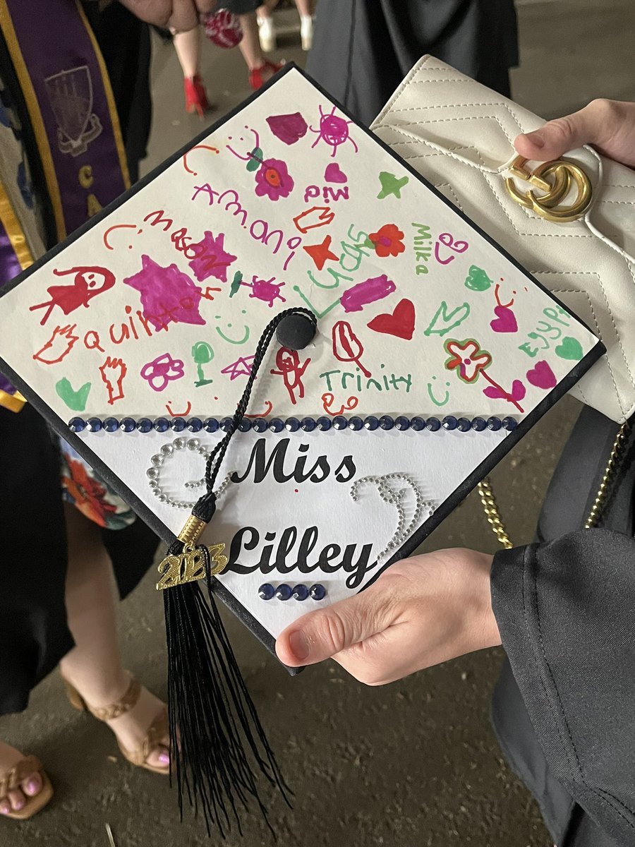 EDU students also have the best mortarboards #scsu23 <a href="/SCSU/">Southern Connecticut State University 🦉</a>