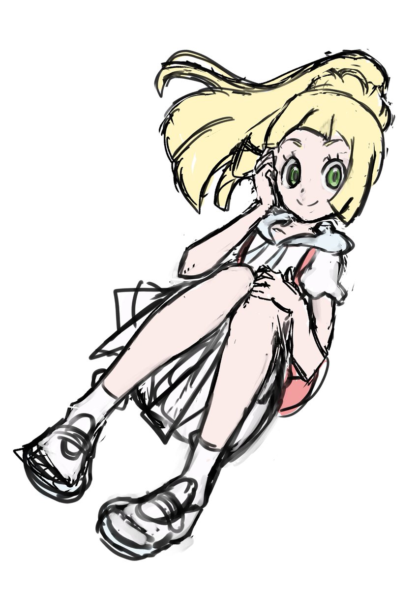 リーリエ(ポケモン) 「」|貴様のイラスト
