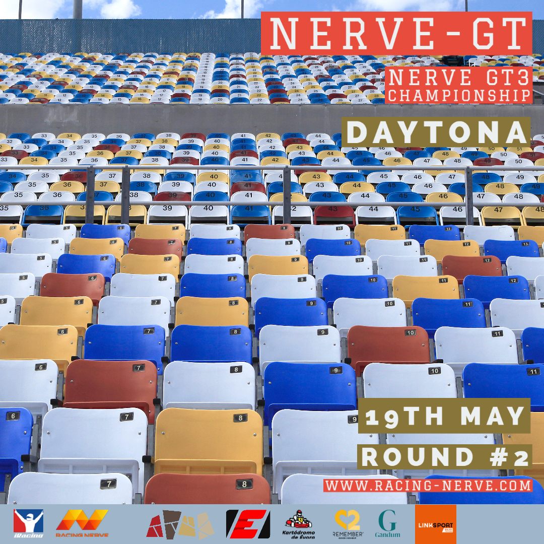 👇👇👇👇 🚨 Race Day 👉 racing-nerve.com 🏎️NEXT STOP: NERVE-GT | DAYTONA | 19Th May 🔴 Social & Broacast: linktr.ee/racingnerve #iracing #simracing #racing #esports #motorsports #simracer #racingsimulator #iracingofficial #simulation