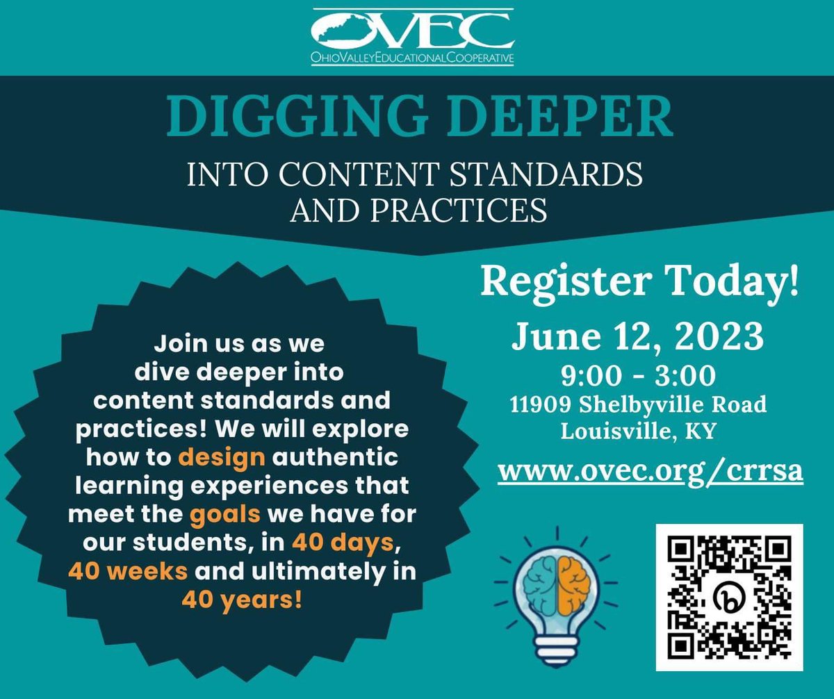 OVECkyed's tweet photo. Join our CRRSA Team as they "Dig Deeper" into content standards and practices. We are here to help you meet your goals this summer! 

Register here ➡️ https://t.co/rKdTcyYGQA https://t.co/qwsVHHbBRB