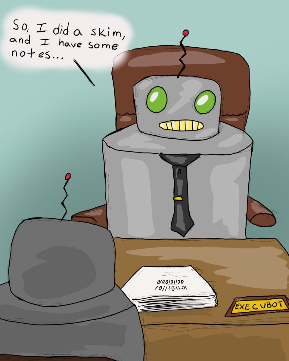 AaronSchraeter's tweet photo. #AI #ChatGPT #wga #writing #illustraion #webcomic https://t.co/Rmq7mRuzlc