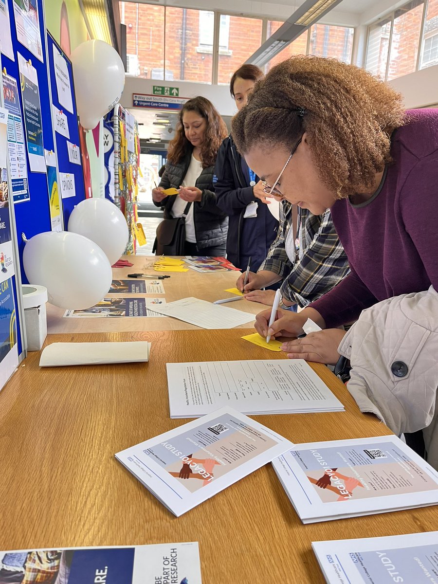 What a fantastic turnout for International Clinical Trials Day at Hammersmith Hospital! Engaged patients and staff were eager to participate as well as answer the question: HEALTH RESEARCH: What does it mean to you? #CTD2023 #ClinicalTrialsDay @ImperialPeople @ImperialNHS