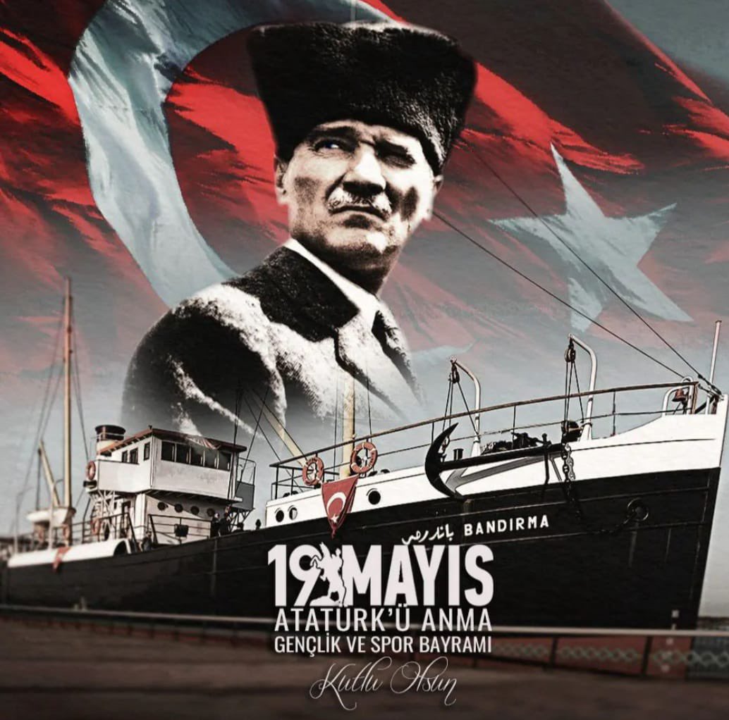 Bize bir gençlik borcu olanlara inat
Açtığın yolda 
Dün, bugün ve daima.. ❤️
NE MUTLU TÜRKÜM DİYENE #19MAYIS