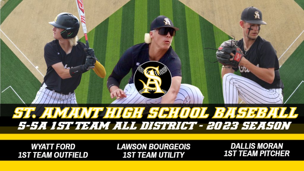 CONGRATS TO THE FOLLOWING BASEBALL GATORS FOR MAKING 1ST TEAM ALL DISTRICT FOR THE 2023 BASEBALL SEASON #POSTSEASONGATORS