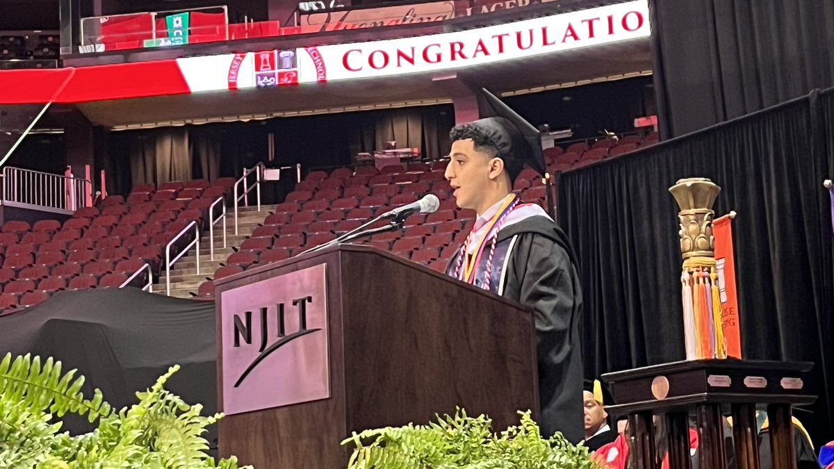 NJIT's tweet photo. CONGRATULATIONS TO OUR CLASS OF 2023!
NJIT is thrilled to celebrate your commencement today.
#NJITgrad https://t.co/Jai0p2KFfR