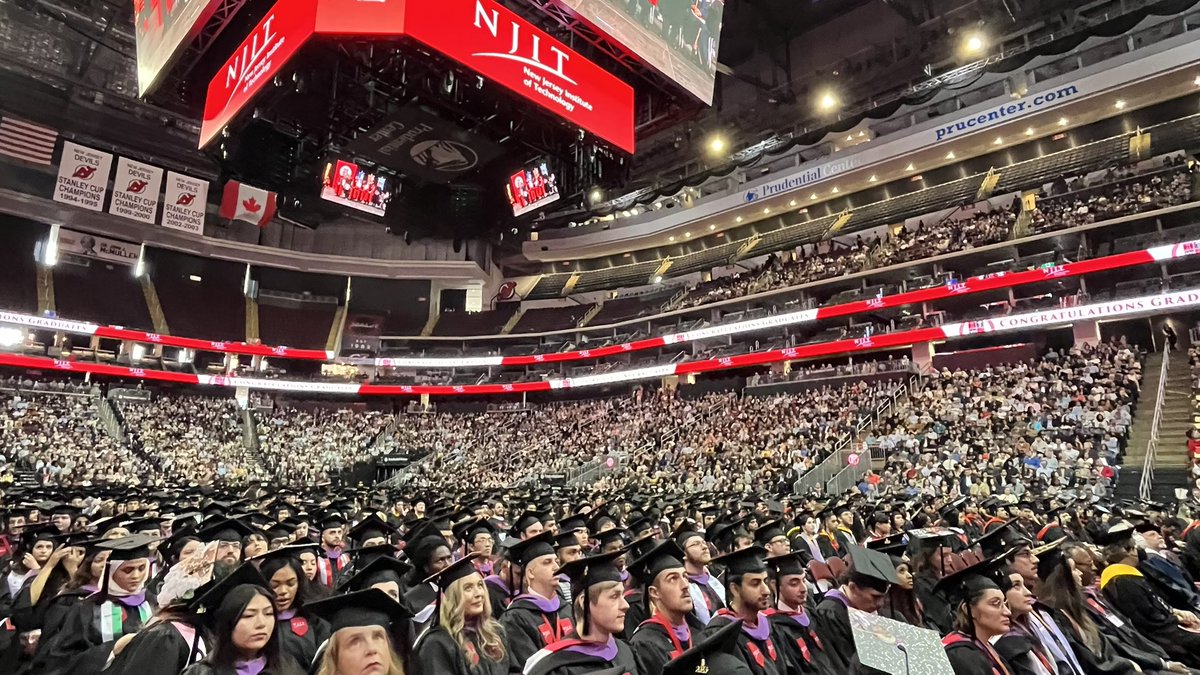 NJIT's tweet photo. CONGRATULATIONS TO OUR CLASS OF 2023!
NJIT is thrilled to celebrate your commencement today.
#NJITgrad https://t.co/Jai0p2KFfR