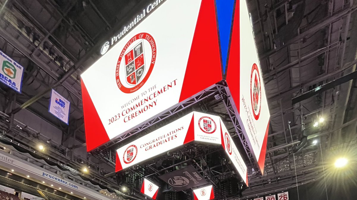 NJIT's tweet photo. CONGRATULATIONS TO OUR CLASS OF 2023!
NJIT is thrilled to celebrate your commencement today.
#NJITgrad https://t.co/Jai0p2KFfR