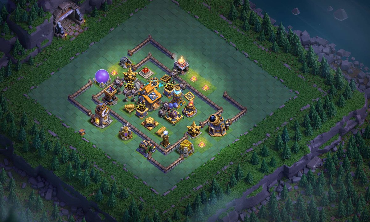 RHBaseBuilding's tweet image. First BH10 Battle - Creators vs Devs 🤩🔥
We are glad to share with you the bases we have prepared for the match. 🛡️🥳
Hopefully the bases will also defend well for you. 🙏🏻🤞🏻
#ClashofClans | #BuilderBase | #BH10 

Base 1️⃣: link.clashofclans.com/en?action=Open…