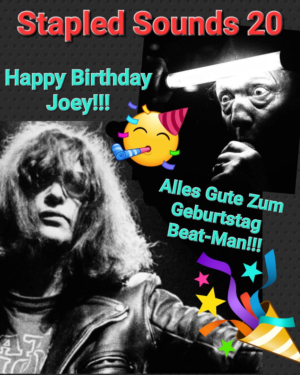 Happy Friday and Happy Birthday Beat-Man and Joey Ramone!!! This week's Stapled Sounds is HEY! HO! Ready ta GO!! Click that link in our bio!
#StapledSounds @xrayfm @REVERENDBEATMAN #joeyramone @MontyVega00 @lobotomen #radioisyours #OregonMade