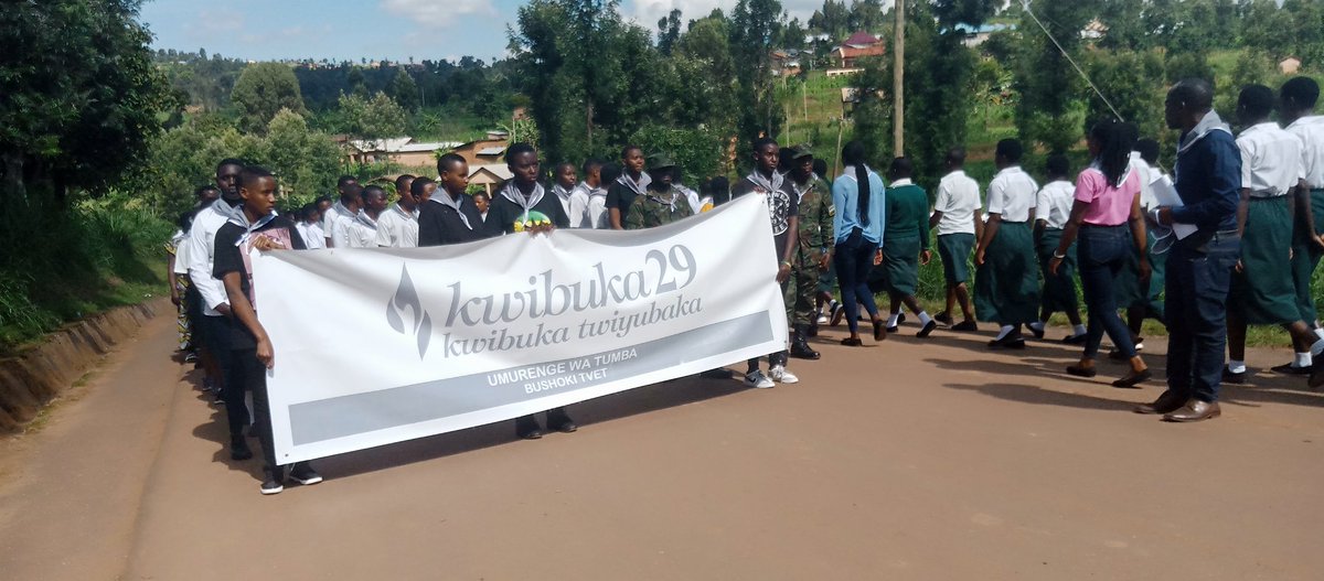 BushokiTVET's tweet photo. #Kwibuka29:Muri Aya masaha ku kigo cya BUSHOKI TSS Harimo kubera igikorwa cyo kwibuka ku nshuro ya 29 jenoside yakorewe abatutsi mu wa 1994
 @rulindodistrict @Rwanda_Edu @RTB_Rwanda https://t.co/Dh1ZjRUYiP