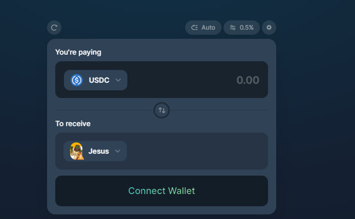 SolJesusCoin's tweet photo. To all our devoted followers, $Jesus can be found both on @RaydiumProtocol and @JupiterExchange Simply search for $jesus and you shall find it 🙏 https://t.co/ZWTeZTCYLD