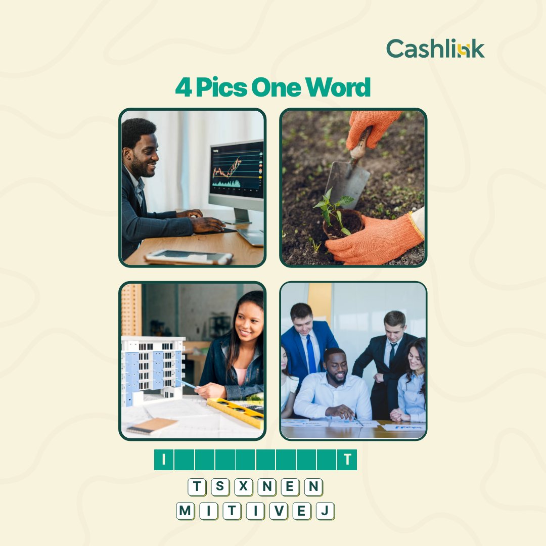 CashlinkHQ's tweet photo. TGIF!
Can you guess the word ? π΅οΈββοΈπ
#TGIF #FourPicsOneWord https://t.co/fCeplZO5EY