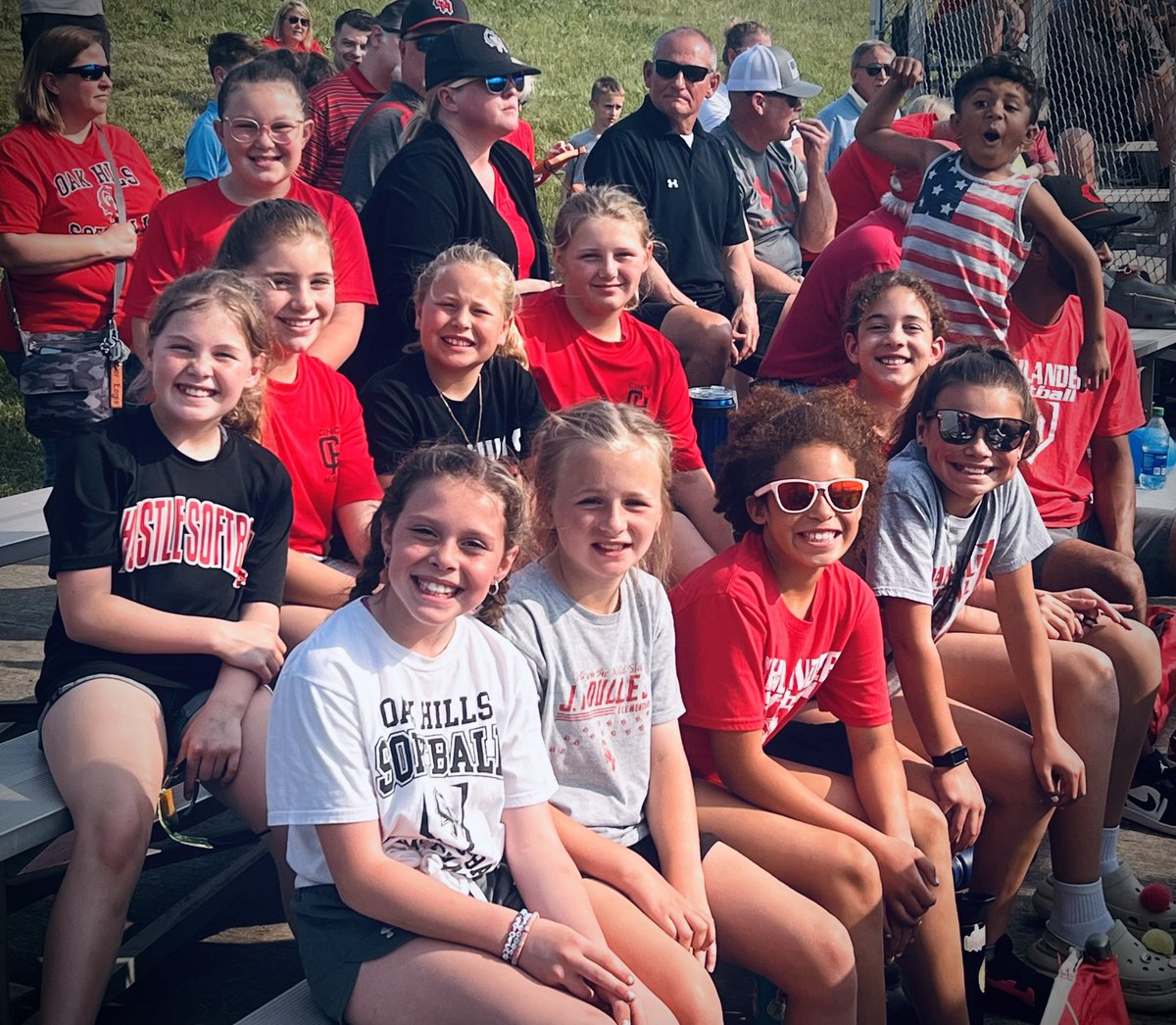 THANK YOU for ALL the support this season. There is no community like the one we’ve been surrounded with and my squad is blessed with one of the best villages around..Bc as you know, “it takes a village!” ❤️🥎🖤 #OHSBfamily