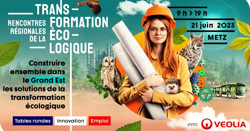 Veolia_FR's tweet photo. 📢 Rendez-vous demain pour les Rencontres de la Transformation Écologique à Metz ! #RRTE
Pas encore inscrit ? Pas de panique, il est encore temps de prendre vos places pour demain 👇