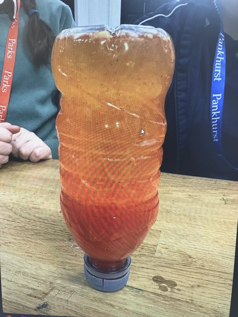 QCL_STEM's tweet image. Science club spent today making lava lamps 🌋!