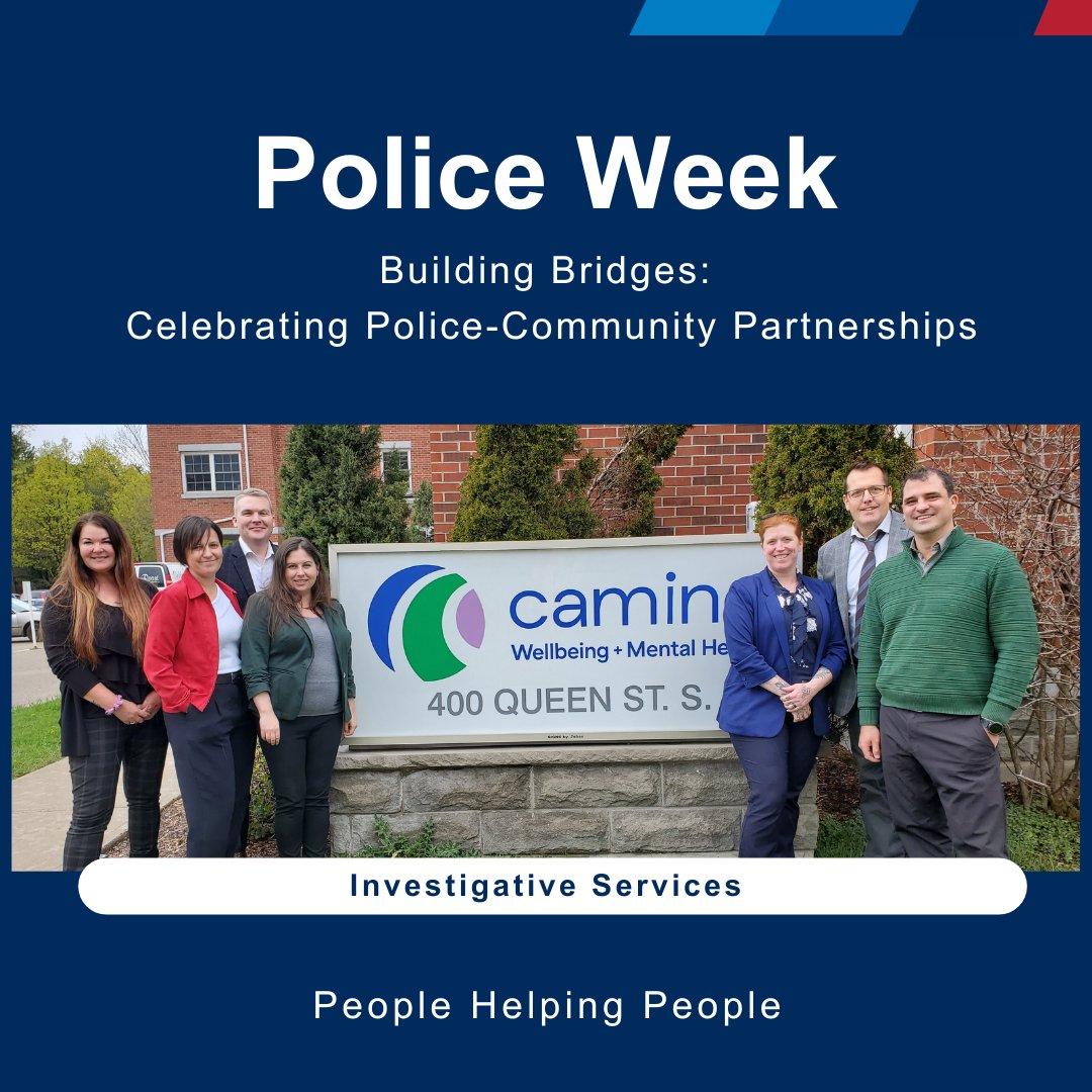 Thank you to our Investigative Services Division members for your dedication and commitment to ensuring Waterloo Region is a safe place to live and grow.

DYK? In 2022, we received 6,196 calls related to intimate partner violence.

#PoliceWeekON