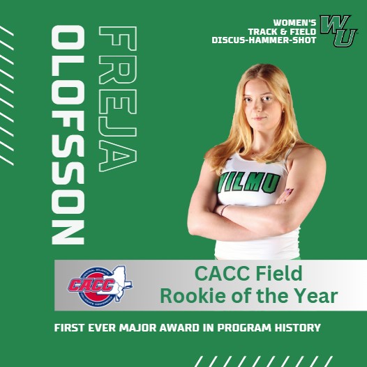 WilmUAthletics's tweet photo. Congrats to #WilmUTF's CACC Major Award Winners!!
Freja Olofsson becomes the 1st individual CACC Major Award winner in program history!! Coach Stamm earns his 2nd straight CACC Coach of the Year award on the men's side! And the men's team won the Team Sportsmanship Award. https://t.co/CM0v9kmDHG