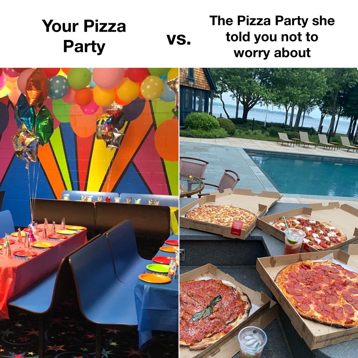It's #NationalPizzaPartyDay and we never say no to a #Par #Tay. Tag that friend you could put down a whole party's worth of pizzas with, and you just may win yourself a gift card.  Make sure you're following us, and retweet for an extra entry! 

#PizzaParty #Pizza