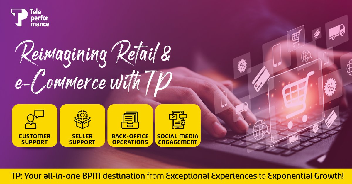 Connect today to find the right solutions for your digital business - bit.ly/tp-retail-ecomm

Our 12+ years of expertise in integrated experience management help e-commerce, & retail brands excel in the digital market. 

#TPIndia #DigitalBusiness #Retail #Ecommerce #GrowwithTP