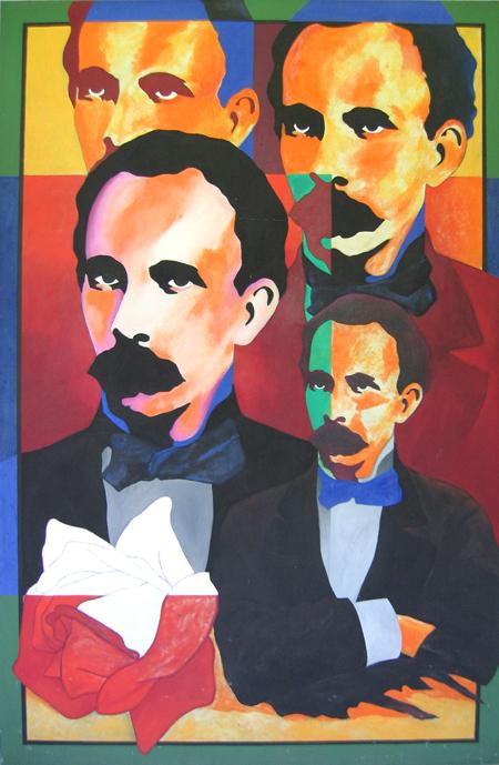No importa el molde, ni el tamaño de tu imagen si tu pensamiento sigue vivo y perenne. Aniversario 128 de la Caída en Combate de José Martí. 
#MartíVive #CubaPorLaVida #CubaCoopera