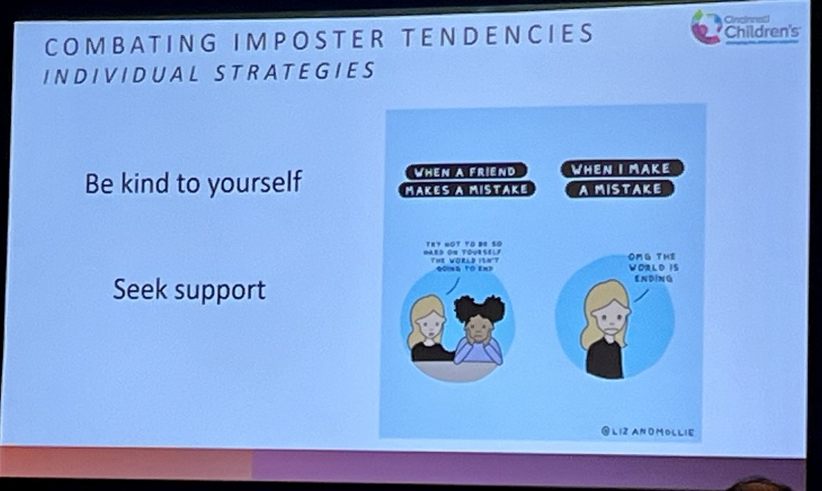 AmyMehollinRay's tweet photo. Happening now: @rayyalamd giving super practical advice on managing #imposter thoughts and tendencies #SPR2023 @SocPedRad https://t.co/GPJOcaM4AX