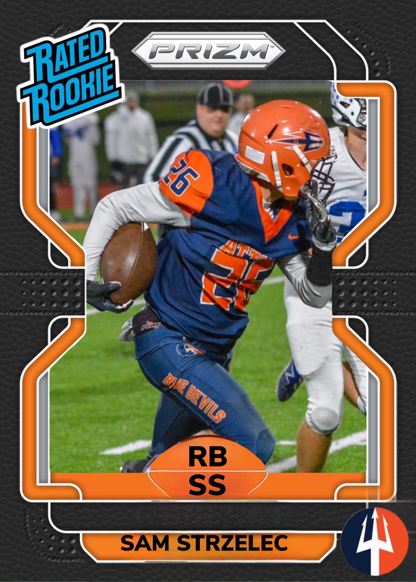 2023 Preview~
Sammy Strzelec will be a senior RB/LB. He is a powerful RB and RELENTLESS defender who will dominate this upcoming season!!  2022 stats: 329 Rushing yards & 6 TDs, 47 tackles, 3 sacks & 1 INT.
#ShoutoutSaturday #AtticaFootball #ratedrookie