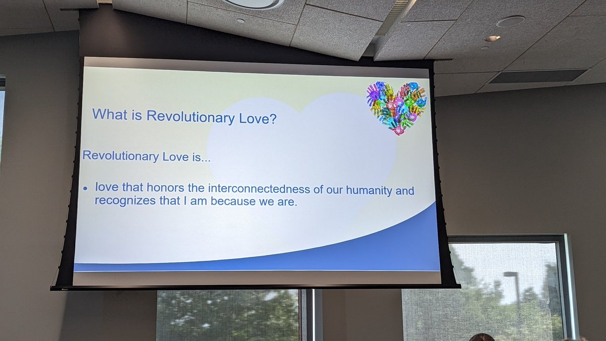 Keynote speaker @knowingaka defines #RevolutionaryLove. I am because WE are.
#ILADEIB #ILAequity