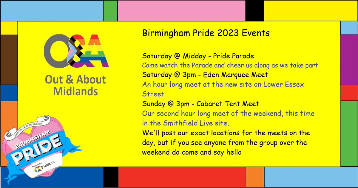 Out & About - Midlands tweet media