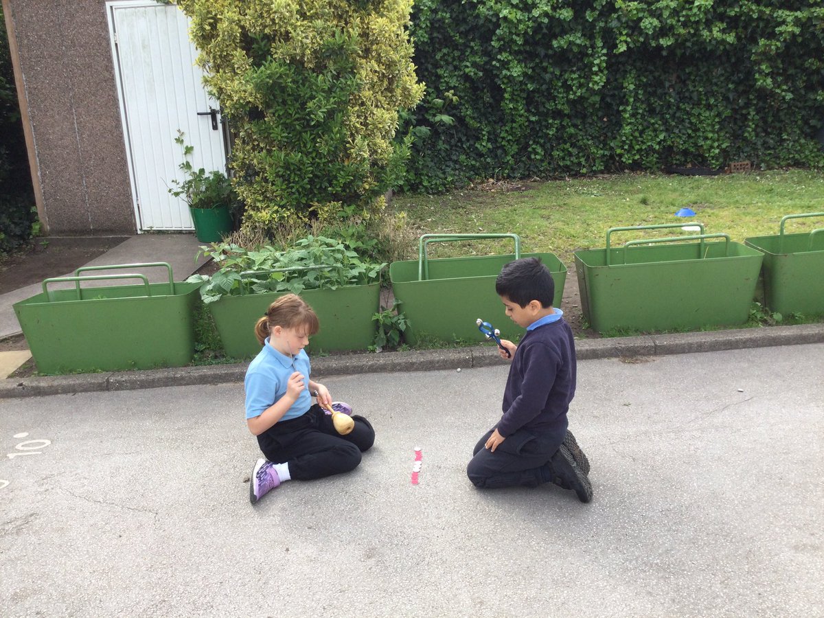 Exploring rhythm and pulse.  First we made patterns with real instruments.  Then we used the computer to create music.
