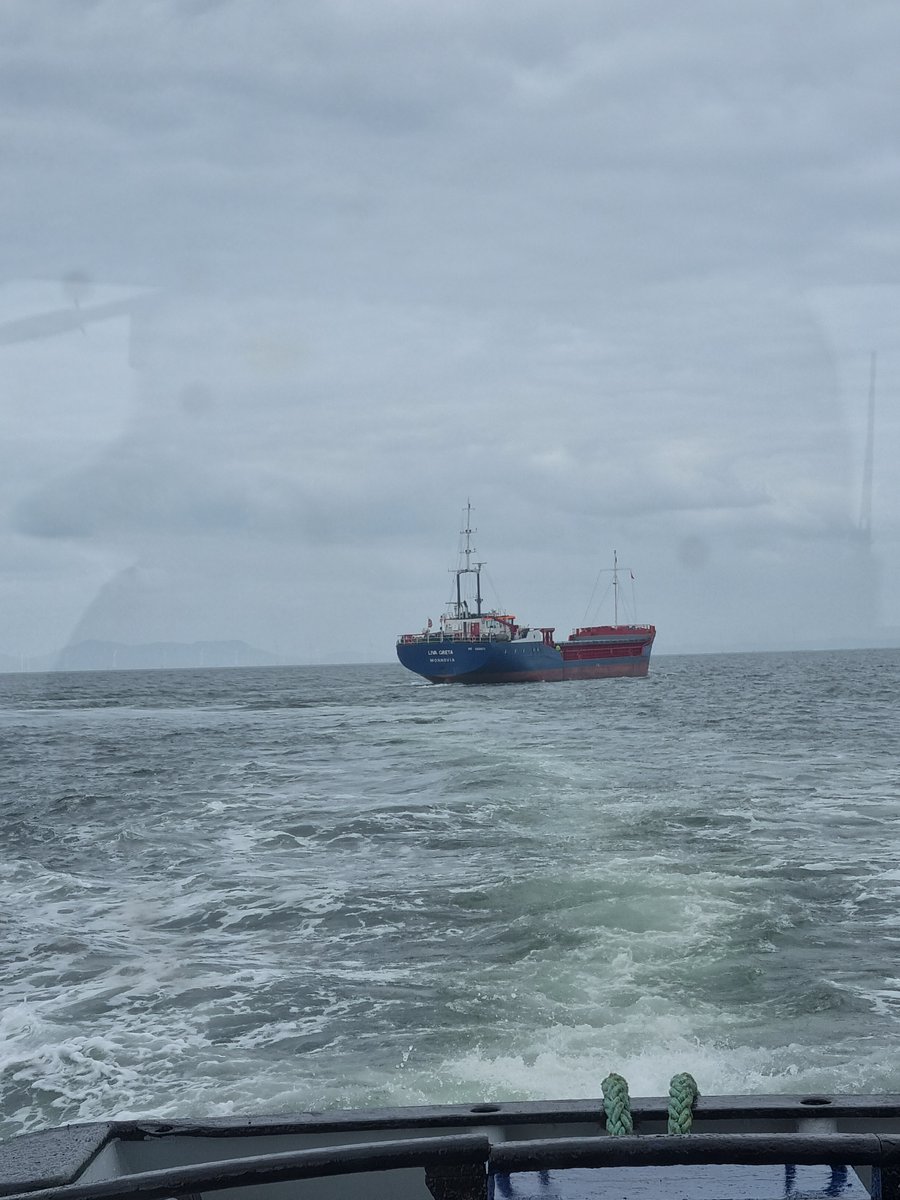 MV 'Liva Greta' leaving the Port sailing towards Ardrishaig. #photooftheday #sailing #vessels #intermodalhub