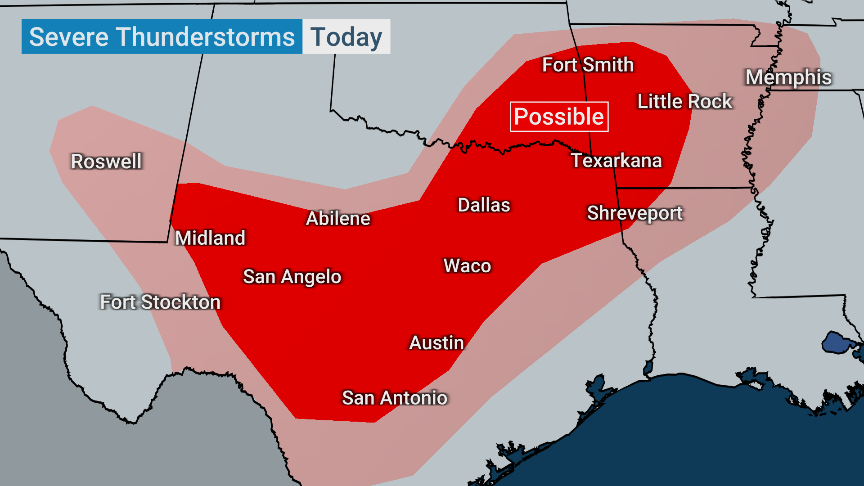 weatherchannel's tweet photo. Another May day, another severe weather threat. 

We've got our eyes on the South! Catch our LIVE coverage for what you need to know. Stream us: https://t.co/Feaf8zT3Ip https://t.co/yC8FP2Dk5y