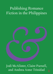 Look at this beauty!  #PublishingRomanceFictioninthePhilippines is out via @CUPElementsPBC NOW, and free to download for two weeks!!  See cambridge.org/core/elements/…
Congrats to @JodiMcA @cparnell_c and Andrea Anne Trinidad!