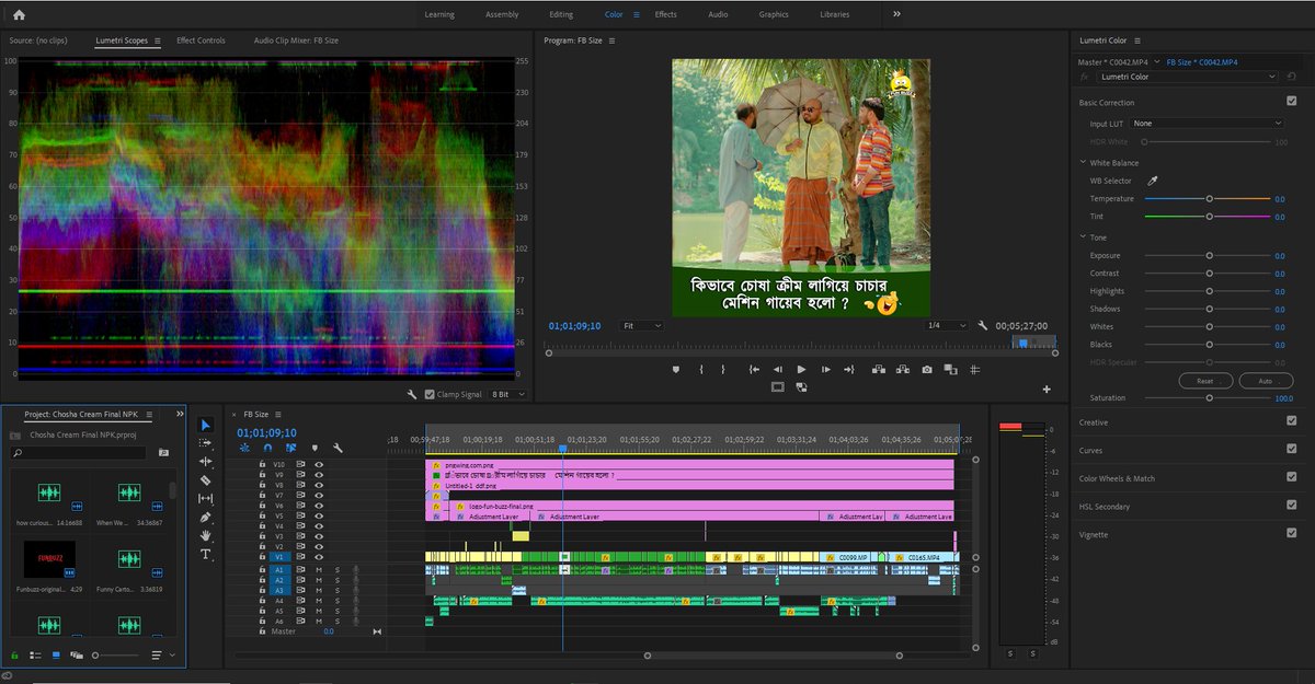 BAPPY____'s tweet image. Just completed an exciting video editing project for Fun Buzz! 🎥✨ If you need professional video editing services, let&apos;s create something amazing together! #VideoEditing #CreativeEditing #FunBuzz #videoeditor #ProfessionalEditing #ProfessionalEditor